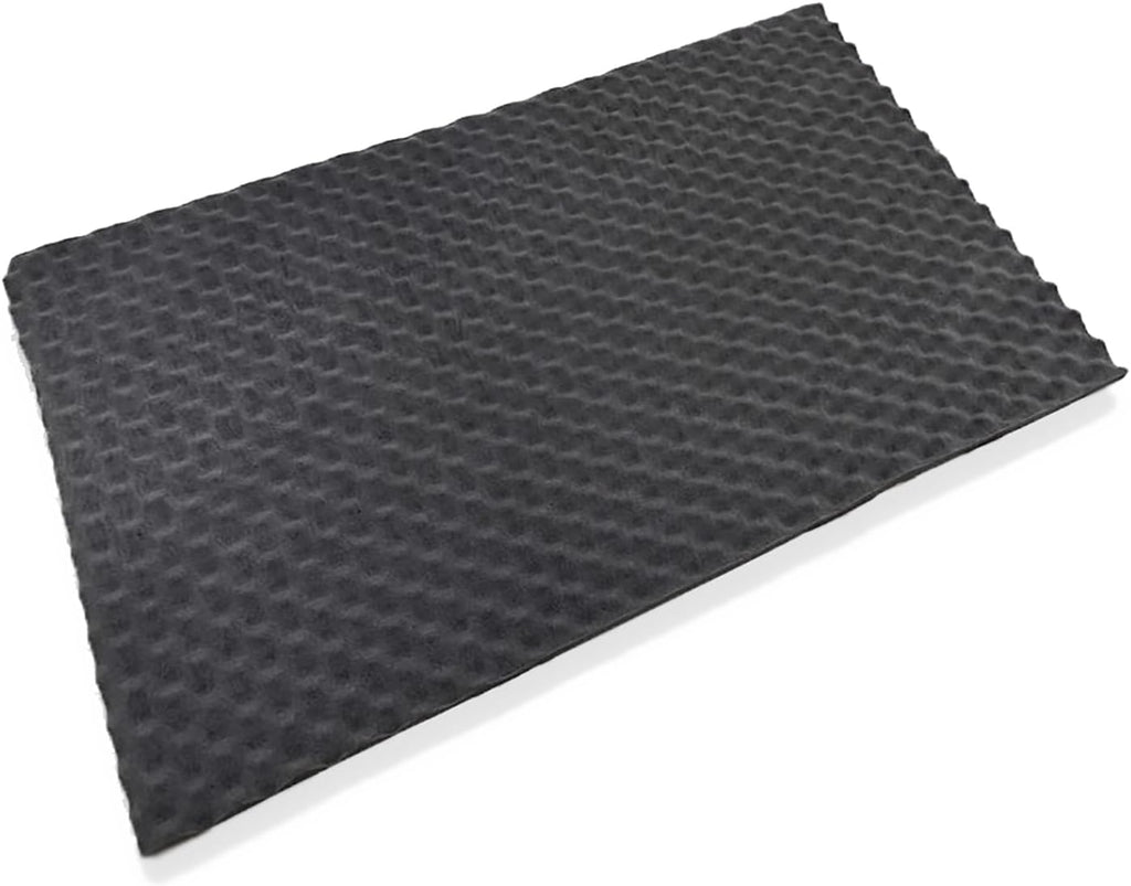 Shumoff Ultimat W17 Car Sound Absorbing Foam - 5 PCs Self-Adhesive Polyurethane Sheets 17mm (669 mil) Thick - Car Noise Reduction Foam 40.3 Sqft Coverage - Self-Adhesive Acoustic Insulation - Sheet Size 39.7"L x 29.5"W