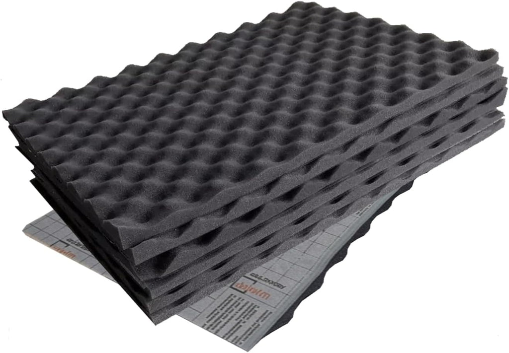 Shumoff Premium Car Door Soundproofing Kit – Complete 3-Layer Noise Reduction System with JACK Vibration Damper, P4V Heat Insulation & Practik Flex A15 Acoustic Foam for 4 Car Doors