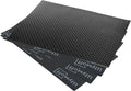 Shumoff Practik Flex A15 Sound Absorbing Foam – 6 Self-Adhesive Polyurethane Sheets 15mm (591 mil) Thick - Wave-Cut Noise Reduction Sealant - Sound Deadening Foam 12.1 Sqft Coverage - Sheet Size 19"L x 14"W