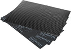 Shumoff Practik Flex A15 Sound Absorbing Foam – 6 Self-Adhesive Polyurethane Sheets 15mm (591 mil) Thick - Wave-Cut Noise Reduction Sealant - Sound Deadening Foam 12.1 Sqft Coverage - Sheet Size 19"L x 14"W