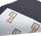 Shumoff Ultimat W17 Car Sound Absorbing Foam - 5 PCs Self-Adhesive Polyurethane Sheets 17mm (669 mil) Thick - Car Noise Reduction Foam 40.3 Sqft Coverage - Self-Adhesive Acoustic Insulation - Sheet Size 39.7"L x 29.5"W