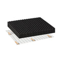 Ultimat W17 Car Sound Absorbing Foam - 5 Sheets Self-Adhesive 17mm (669 mil) Thick Polyurethane Foam - Sound Deadening Foam 40.3 Sqft Coverage - Closed-Cell Structure Sound Absorption Material